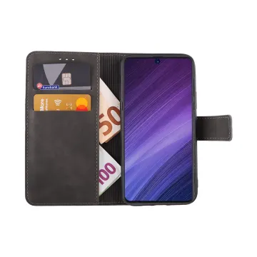 LIME ESSENTIAL ΘΗΚΗ XIAOMI 13T 5G 6.67in MAGNET BOOK STAND CLIP GREY