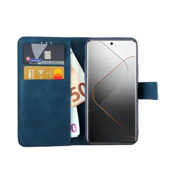 LIME ESSENTIAL ΘΗΚΗ XIAOMI 14 PRO 5G 6.73in MAGNET BOOK STAND CLIP DARK BLUE