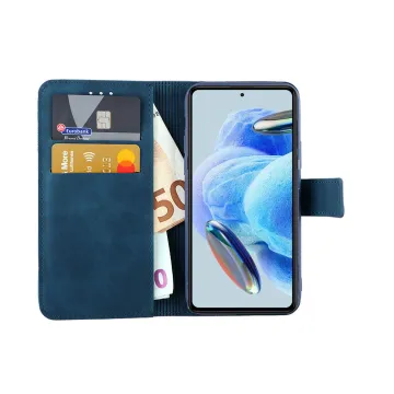 LIME ESSENTIAL ΘΗΚΗ XIAOMI REDMI NOTE 12 PRO 4G 6.67in MAGNET BOOK STAND CLIP DARK BLUE