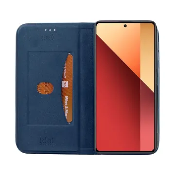 IDOL 1991 ELITE ΘΗΚΗ XIAOMI REDMI NOTE 13 5G 6.67in ANTI-RFID BOOK STAND BLUE