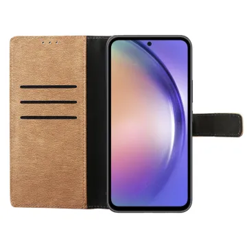 VOLTE-TEL ALLURE ΘΗΚΗ SAMSUNG A55 5G A556 6.6in MAGNET BOOK STAND CLIP GOLD