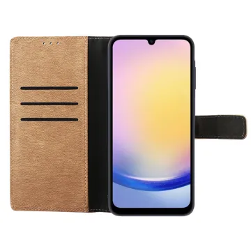 VOLTE-TEL ALLURE ΘΗΚΗ SAMSUNG A25 5G A256 6.5in MAGNET BOOK STAND CLIP GOLD