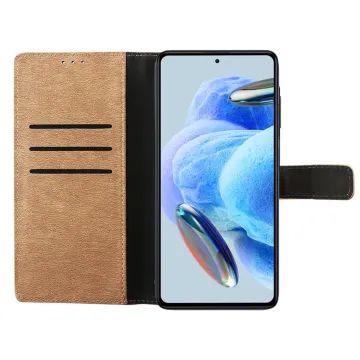 VOLTE-TEL ALLURE ΘΗΚΗ XIAOMI REDMI NOTE 12 PRO 5G 6.67in MAGNET BOOK STAND CLIP GOLD