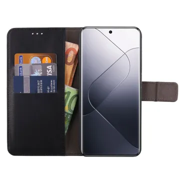 VOLTE-TEL ALLURE ΘΗΚΗ XIAOMI 14 5G 6.36in MAGNET BOOK STAND CLIP BLACK
