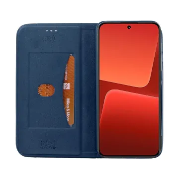 IDOL 1991 ELITE ΘΗΚΗ XIAOMI 14 5G 6.36in ANTI-RFID BOOK STAND BLUE