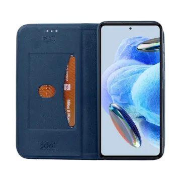 IDOL 1991 ELITE ΘΗΚΗ XIAOMI REDMI NOTE 12 PRO 4G 6.67in ANTI-RFID BOOK STAND BLUE