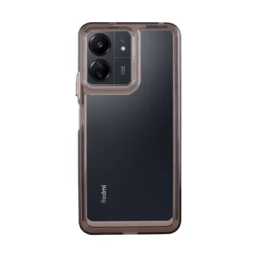 IDOL 1991 CRISTALYTE TPU ΘΗΚΗ XIAOMI REDMI 13C 4G/5G 6.74in CAMERA GUARD ΔΙΑΦΑΝΗ ΓΚΡΙ