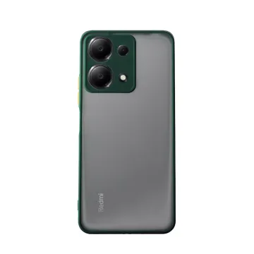 LIME HARDSHELL FUSION ΘΗΚΗ XIAOMI REDMI NOTE 13 4G 6.67in FULL CAMERA PROTECTION GREEN WITH YELLOW KEYS