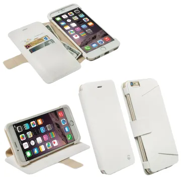 KRUSELL MALMO ΘΗΚΗ IPHONE 6S PLUS/6 PLUS 5.5in LEATHER FLIPCOVER STAND WHITE
