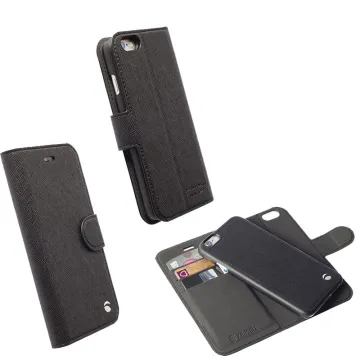 KRUSELL MALMO ΘΗΚΗ SAMSUNG S6 G920 LEATHER FLIPWALLET 2IN1 BLACK