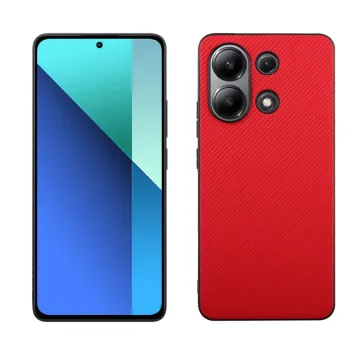 VOLTE-TEL CARBON LIFT ΘΗΚΗ XIAOMI REDMI NOTE 13 4G 6.67in CAMERA GUARD RED