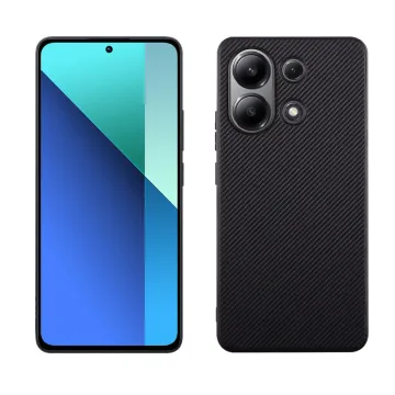 VOLTE-TEL CARBON LIFT ΘΗΚΗ XIAOMI REDMI NOTE 13 4G 6.67in CAMERA GUARD BLACK