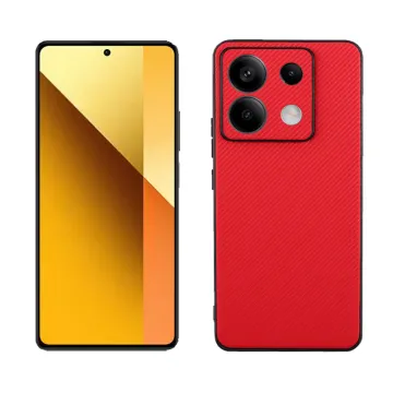 VOLTE-TEL CARBON LIFT ΘΗΚΗ XIAOMI REDMI NOTE 13 5G 6.67in FULL CAMERA PROTECTION RED