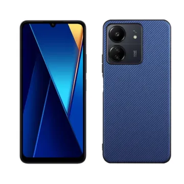 VOLTE-TEL CARBON LIFT ΘΗΚΗ XIAOMI POCO C65/ POCO M6 5G 6.74in CAMERA GUARD PROTECTION BLUE