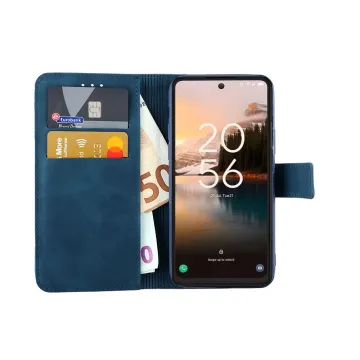 LIME ESSENTIAL ΘΗΚΗ TCL 40 NXTPAPER 5G T771K3 6,6in MAGNET BOOK STAND CLIP DARK BLUE
