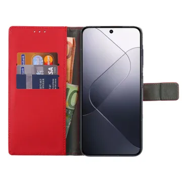 VOLTE-TEL ALLURE ΘΗΚΗ XIAOMI 14 5G 6,36in MAGNET BOOK STAND CLIP RED