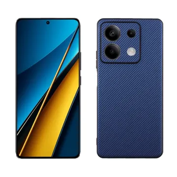 VOLTE-TEL CARBON LIFT ΘΗΚΗ XIAOMI POCO X6 5G 6.67in FULL CAMERA PROTECTION BLUE