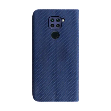 IDOL 1991 ELITE ΘΗΚΗ XIAOMI REDMI NOTE 9 6.67in ANTI-RFID BOOK STAND BLUE
