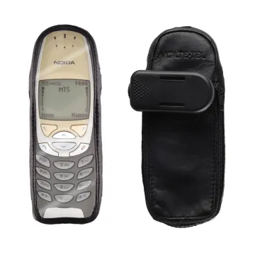 VOLTE-TEL ΘΗΚΗ NOKIA 6310 ZIPPER ΔΕΡΜΑΤΙΝΗ ΠΕΡΙΣΤΡΕΦΟΜΕΝΟ CLIP