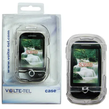 VOLTE-TEL CRYSTAL ΘΗΚΗ SAMSUNG CORBY S3650 ΔΙΑΦΑΝΗ