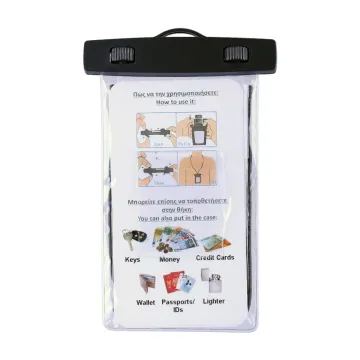 VOLTE-TEL SPORTS ARMBAND LUMINUS ΘΗΚΗ ΑΔΙΑΒΡΟΧΗ 2 IN 1 IPX8 30m MAX SIZE 16.3cm x 8.2cm (6.9in) BLACK