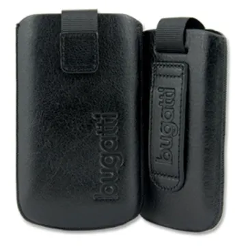 BUGATTI ΘΗΚΗ ΠΟΥΓΚΙ SLIM CASE LEATHER UNIVERSAL BLACK XS