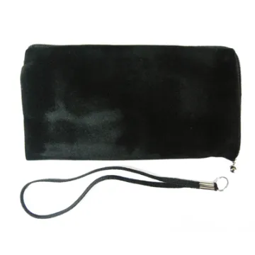 VOLTE-TEL ΘΗΚΗ ΠΟΥΓΚΙ I08 ZIPPER ΜΕ ΚΟΡΔΟΝΙ BLACK M