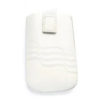 VOLTE-TEL ΘΗΚΗ ΠΟΥΓΚΙ ECO LEATHER LOOP V502 WHITE S