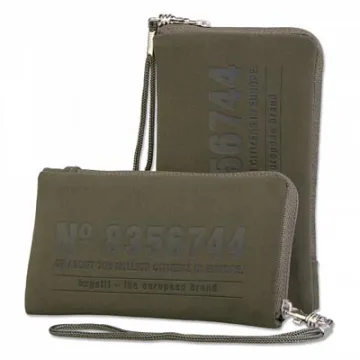BUGATTI ΘΗΚΗ ΠΟΥΓΚΙ SOFT CASE ST NEOPREN ZIPPER OLIVE M