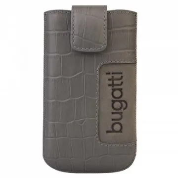 BUGGATI SLIMCASE ΘΗΚΗ ΠΟΥΓΚΙ CROCO GREY SL