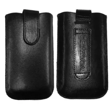 VOLTE-TEL ΘΗΚΗ ΠΟΥΓΚΙ SLIM CASE LEATHER LOOP BLACK L