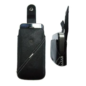 VOLTE-TEL ΘΗΚΗ ΠΟΥΓΚΙ LEATHER TWIN LOOP V513 BLACK M