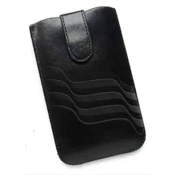VOLTE-TEL ΘΗΚΗ ΠΟΥΓΚΙ LEATHER WAVE LOOP V514 BLACK M