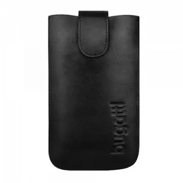 BUGGATI SLIMCASE ΘΗΚΗ ΠΟΥΓΚΙ LEATHER NEW LOOP BLACK XL