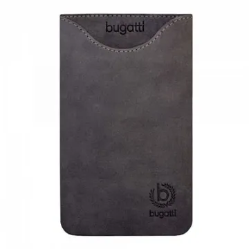 BUGATTI ΘΗΚΗ ΠΟΥΓΚΙ LEATHER SKINNY STEEL M
