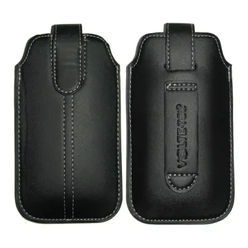 VOLTE-TEL ΘΗΚΗ ΠΟΥΓΚΙ SLIM SEWING LEATHER LOOP V1505 BLACK ML