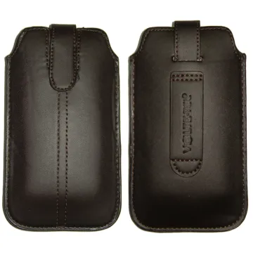 VOLTE-TEL ΘΗΚΗ ΠΟΥΓΚΙ SLIM SEWING LEATHER LOOP V1509 BROWN XL