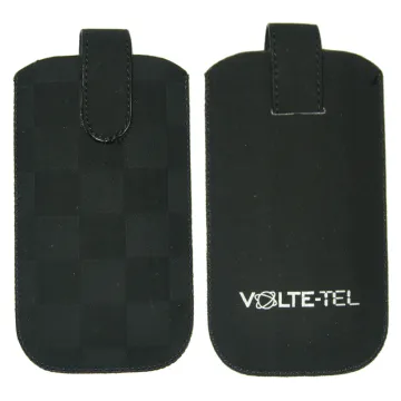 VOLTE-TEL ΘΗΚΗ ΠΟΥΓΚΙ SLIM CASE FABRIC CUBE NSP 2500/2300/2000/1850/1800 BLACK ML