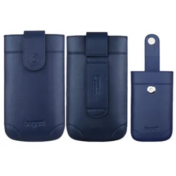 BUGATTI ΘΗΚΗ ΠΟΥΓΚΙ SLIM CASE LEATHER LONDON BLUE XL