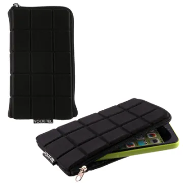 VOLTE-TEL ΘΗΚΗ ΠΟΥΓΚΙ CUBE ΜΕ ZIPPER NSP 2500DS/2300DS /2000DS/1850DS/1800DS BLACK SL