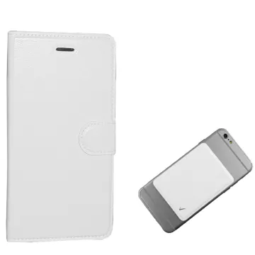 VOLTE-TEL LEATHER LINE BOOK 3M ΘΗΚΗ UNIVERSAL 4.5in-5.1in MAGNET WHITE