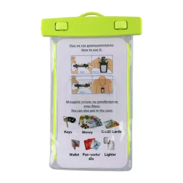 VOLTE-TEL SPORTS ARMBAND LUMINUS ΘΗΚΗ ΑΔΙΑΒΡΟΧΗ 2 IN 1 IPX8 30m MAX SIZE 14.2cm x 7.5cm (5.8in) GREEN