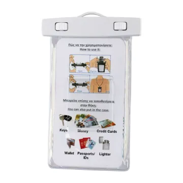 VOLTE-TEL SPORTS ARMBAND LUMINUS ΘΗΚΗ ΑΔΙΑΒΡΟΧΗ 2 IN 1 IPX8 30m MAX SIZE 16.3cm x 8.2cm (6.9in) WHITE