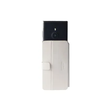 KRUSELL MALMO SLIDE ΘΗΚΗ UNIVERSAL LEATHER FLIPWALLET 3XL WHITE