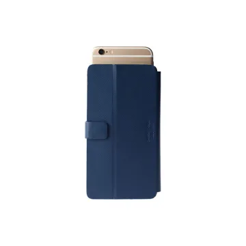 KRUSELL MALMO SLIDE ΘΗΚΗ UNIVERSAL LEATHER FLIPWALLET 3XL BLUE