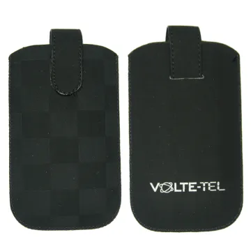 VOLTE-TEL ΘΗΚΗ ΠΟΥΓΚΙ SLIM CASE FABRIC CUBE V1600 BLACK M