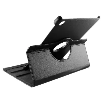 VOLTE-TEL LEATHER BOOK ROTATING STAND ΘΗΚΗ SAMSUNG TAB A 2019 T510/T515 10.1in BLACK