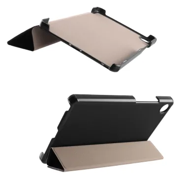 VOLTE-TEL LEATHER BOOK SLIM COVER STAND ΘΗΚΗ LENOVO TAB ONE TB305FU 8.7in BLACK