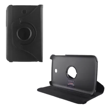 VOLTE-TEL LEATHER BOOK ROTATING STAND ΘΗΚΗ SAMSUNG TAB 3 T210 7.0in BLACK