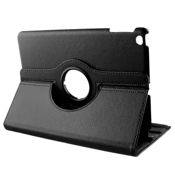 VOLTE-TEL LEATHER BOOK ROTATING STAND ΘΗΚΗ IPAD 9.7in 2017/IPAD 9.7in 2018 BLACK
